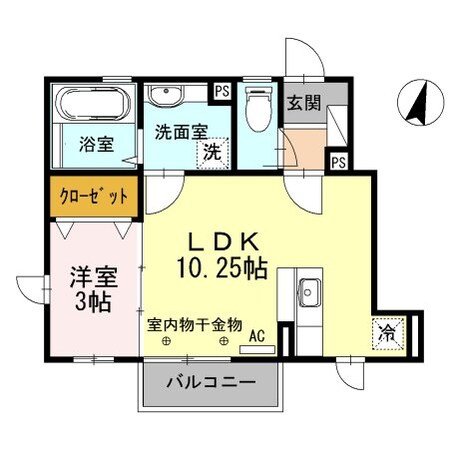 エクレールIIの物件間取画像